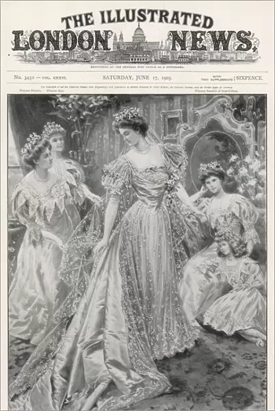 Princess Margaret of Connaught a vision in Irish lace