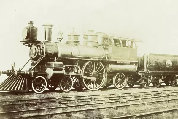 Locomotive no 5000 Lovett Eames 4-2-2