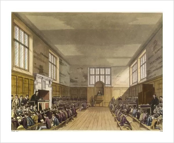 Large classroom, Harrow School