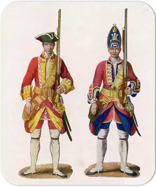 Two British infantrymen