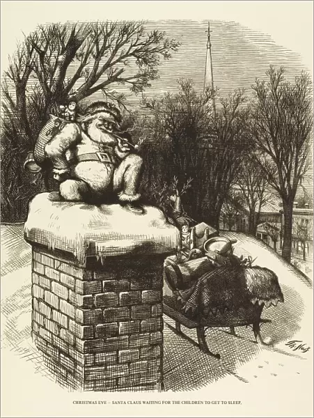 Santa  /  Chimney 1870