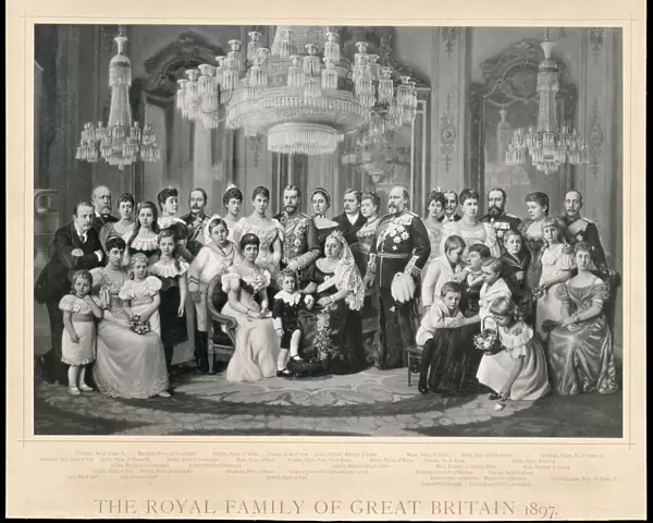 Queen Victoria and family, Diamond Jubilee