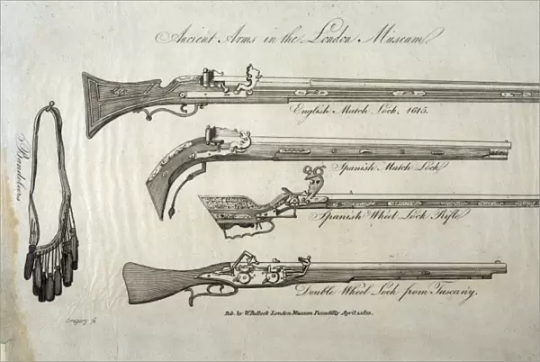Matchlocks and other firearms