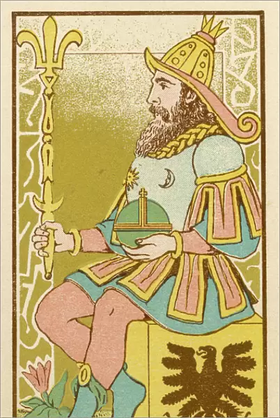 Tarot Card 4 - L Empereur (The Emperor)