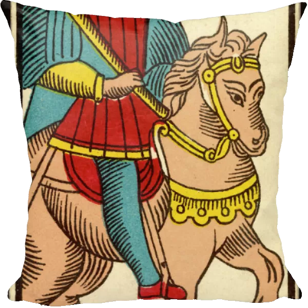 Tarot Card - Cavalier de Deniers (Knight of Coins)