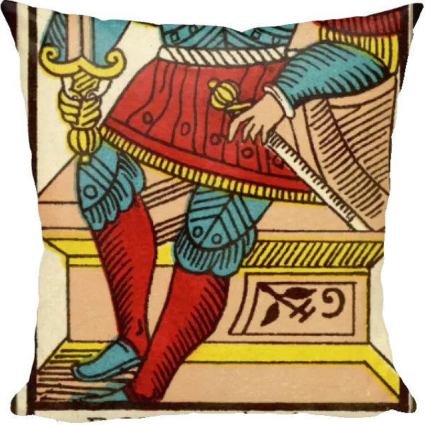 Tarot Card - Roy d Epee (King of Swords)