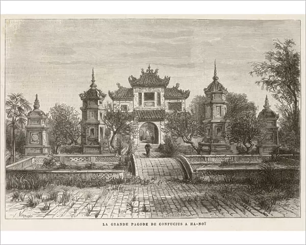 Temple of Confucius, Hanoi, Vietnam