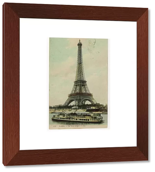 Paris  /  Eiffel Tower 1908