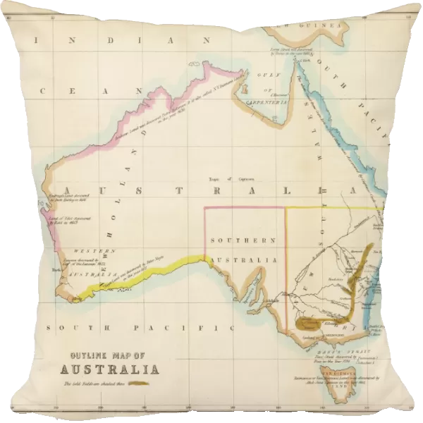 Maps  /  Australia 1850S
