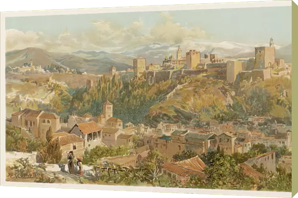 Alhambra  /  Spain  /  Gen View