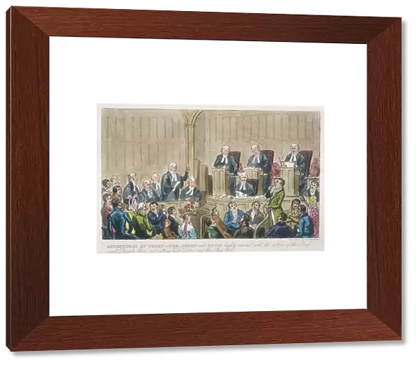 Courtroom Scene, 1828
