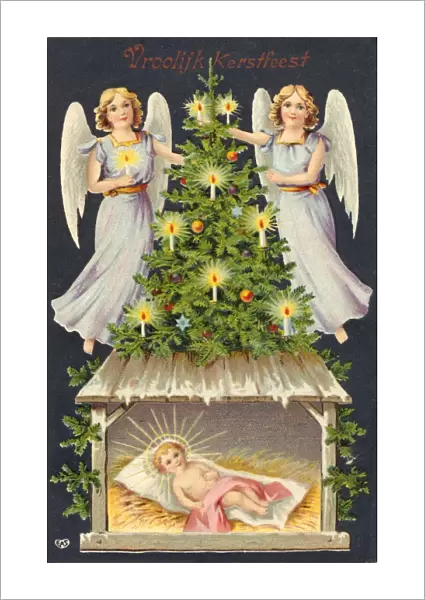 Angels, Tree, Baby Jesus