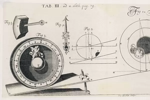 Inclined Plane Clock