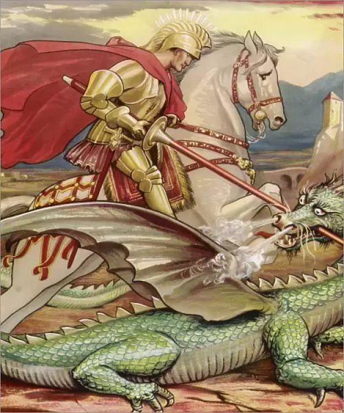St George slaying the Dragon