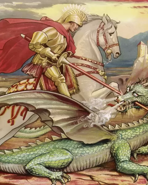 St George slaying the Dragon