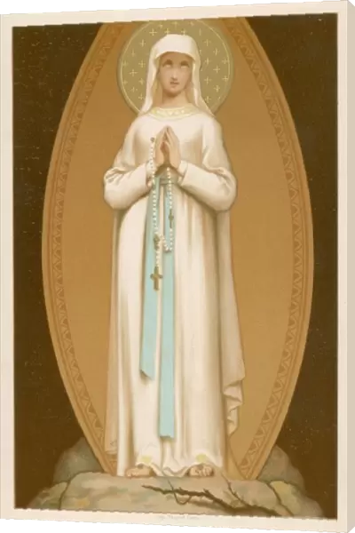 Lourdes  /  Image of Mary