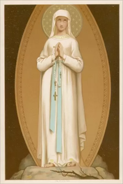 Lourdes  /  Image of Mary