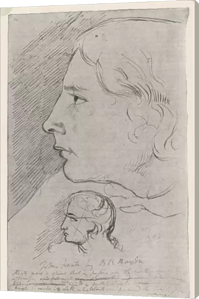 John Keats  /  Haydon Sketch
