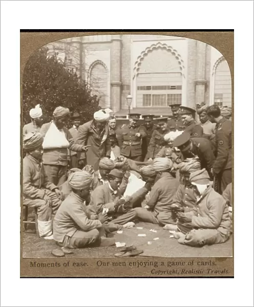 Soldiers Relaxing Ww1