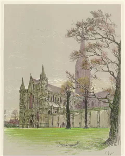 Salisbury Cathedral 1924