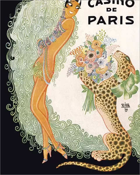 Programme cover for Paris Qui Revue