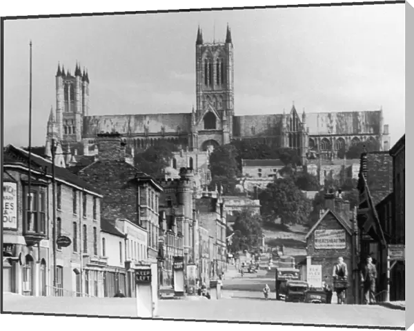 Lincoln Cathedral 1940S