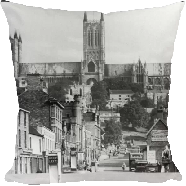Lincoln Cathedral 1940S