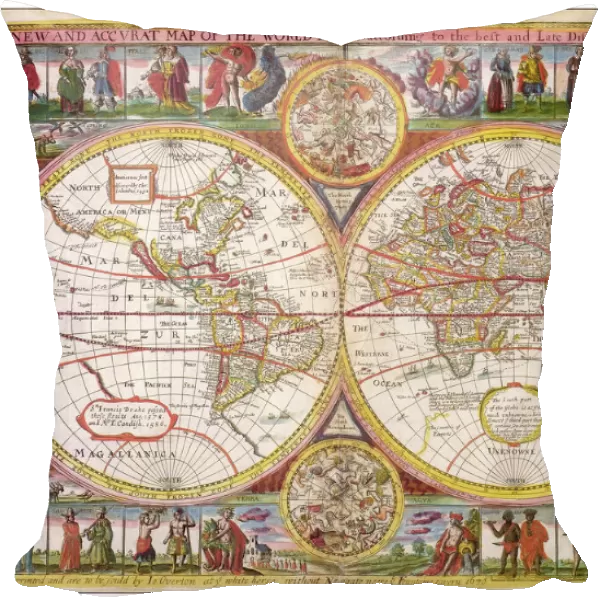 Overton World Map  /  1670