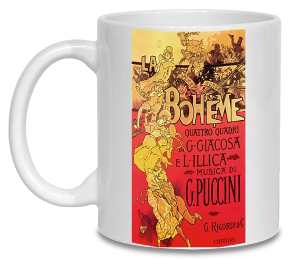 La Boheme Opera Score by Giacomo Puccini