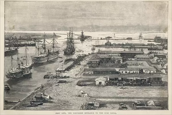 Egypt  /  Port Said  /  Docks