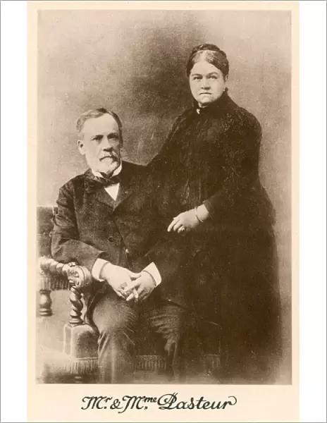 Louis Pasteur & Wife
