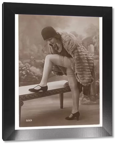 Stockings 1920S Photo