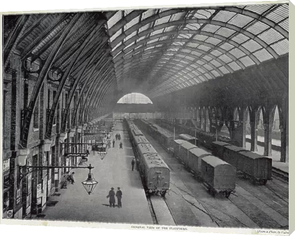 Kings Cross Station  /  1895