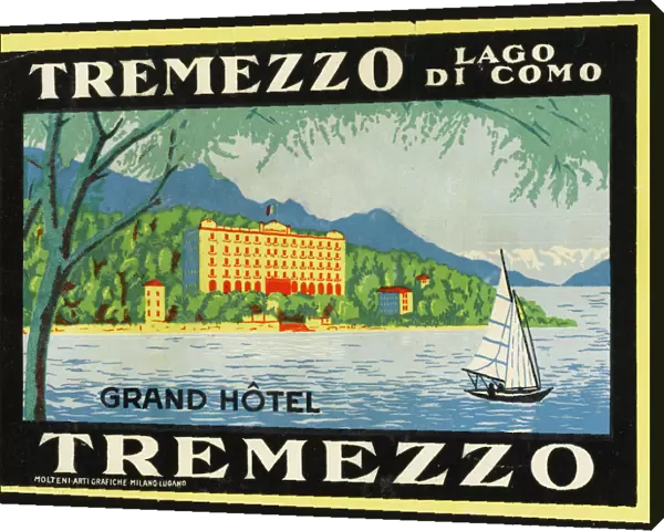 Label, Hotel on Lakecomo