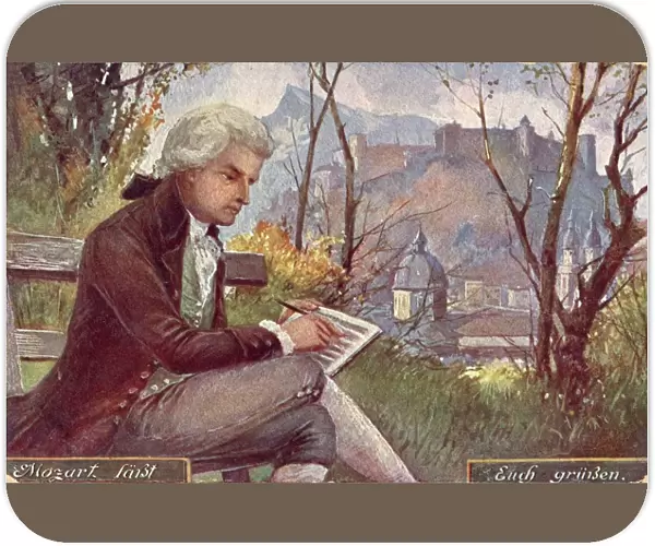 Wa Mozart Composing