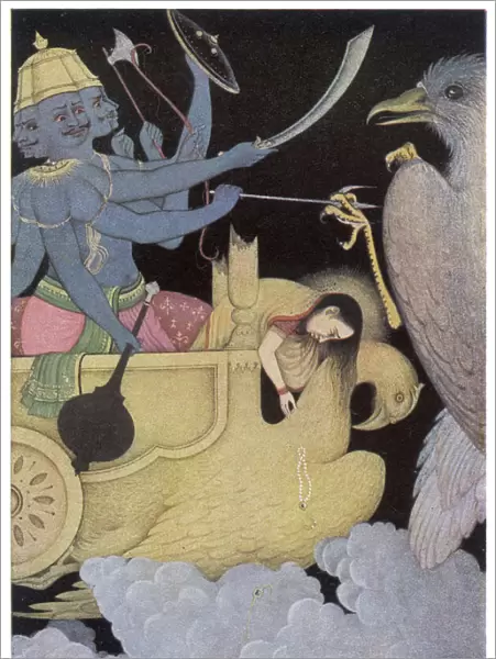 Jatayus Fights Ravana