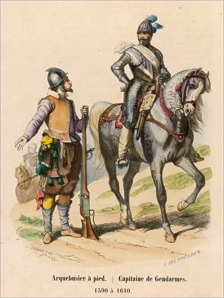 French Soldiers Ca 1600