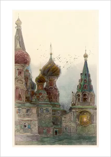 Moscow  /  St Vasili 1905