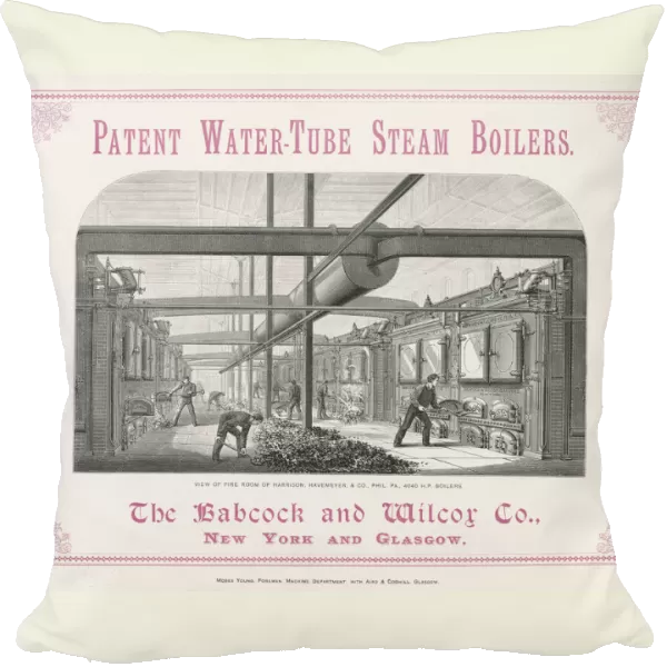 Steam Boilers  /  1885 Ad
