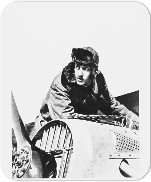 WW1 - Georges Guynemer in his SPAD