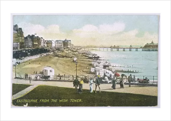 Eastbourne  /  Beach 1906