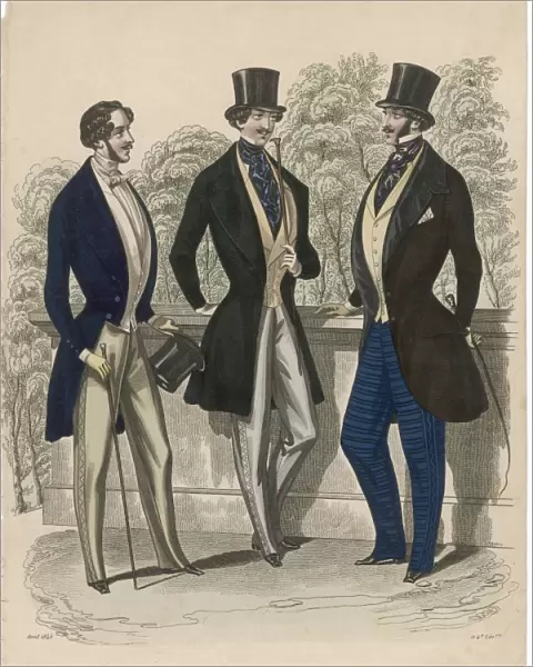 Fashion Plate  /  1845  /  Men
