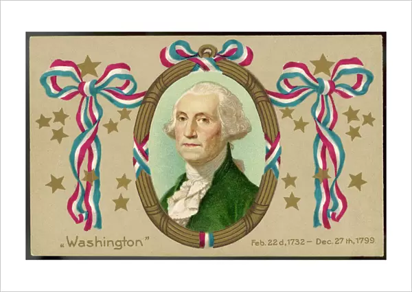 G Washington  /  Postcard