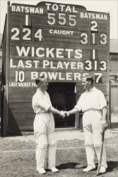 Cricketing Record 1932