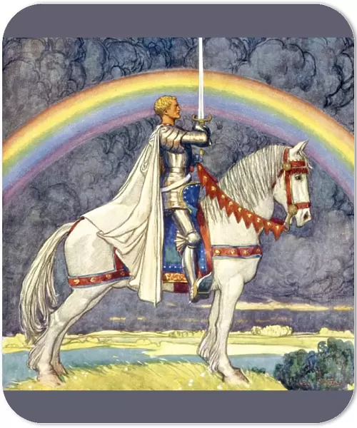 Saint George and a Rainbow