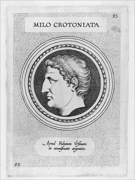 Milo of Crotona  /  Coin