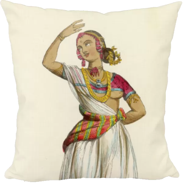 Indian Dancing Girl  /  1840