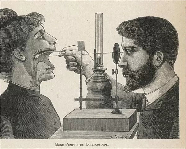Using Larynggoscope