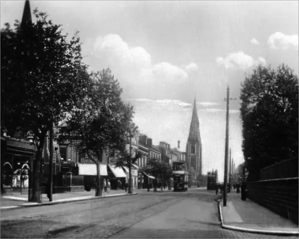 View of London Road, Derby