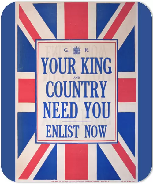 Poster, Your King and Country Need You